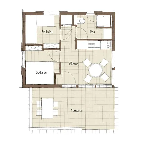 Dom wakacyjny Am Waldessaum Bei